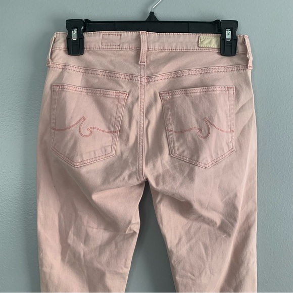 Anthropologie AG The Abbey Sateen MidRise Skinny Ankle Jeans Adriano Goldschmied - Picture 8 of 11